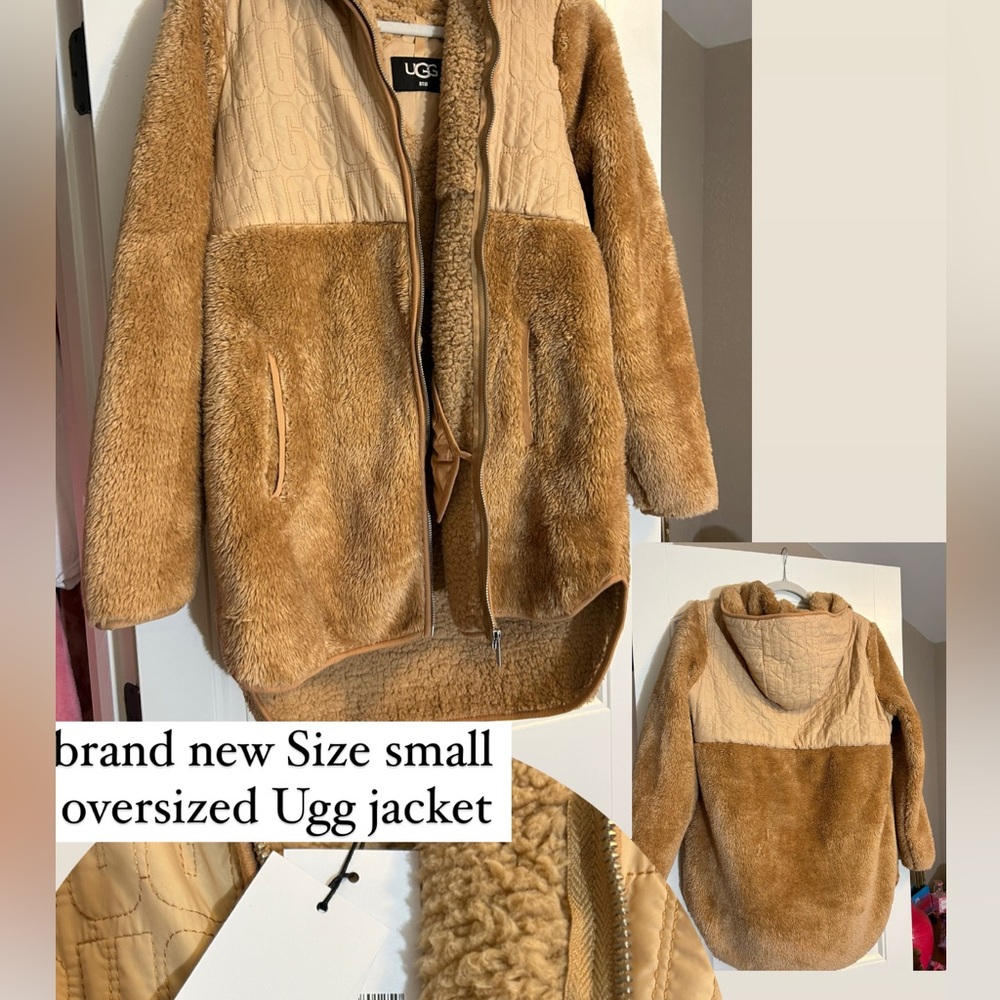 BRAND NEW WITH TAGS UGG JACKET SIZE SMALL!!!